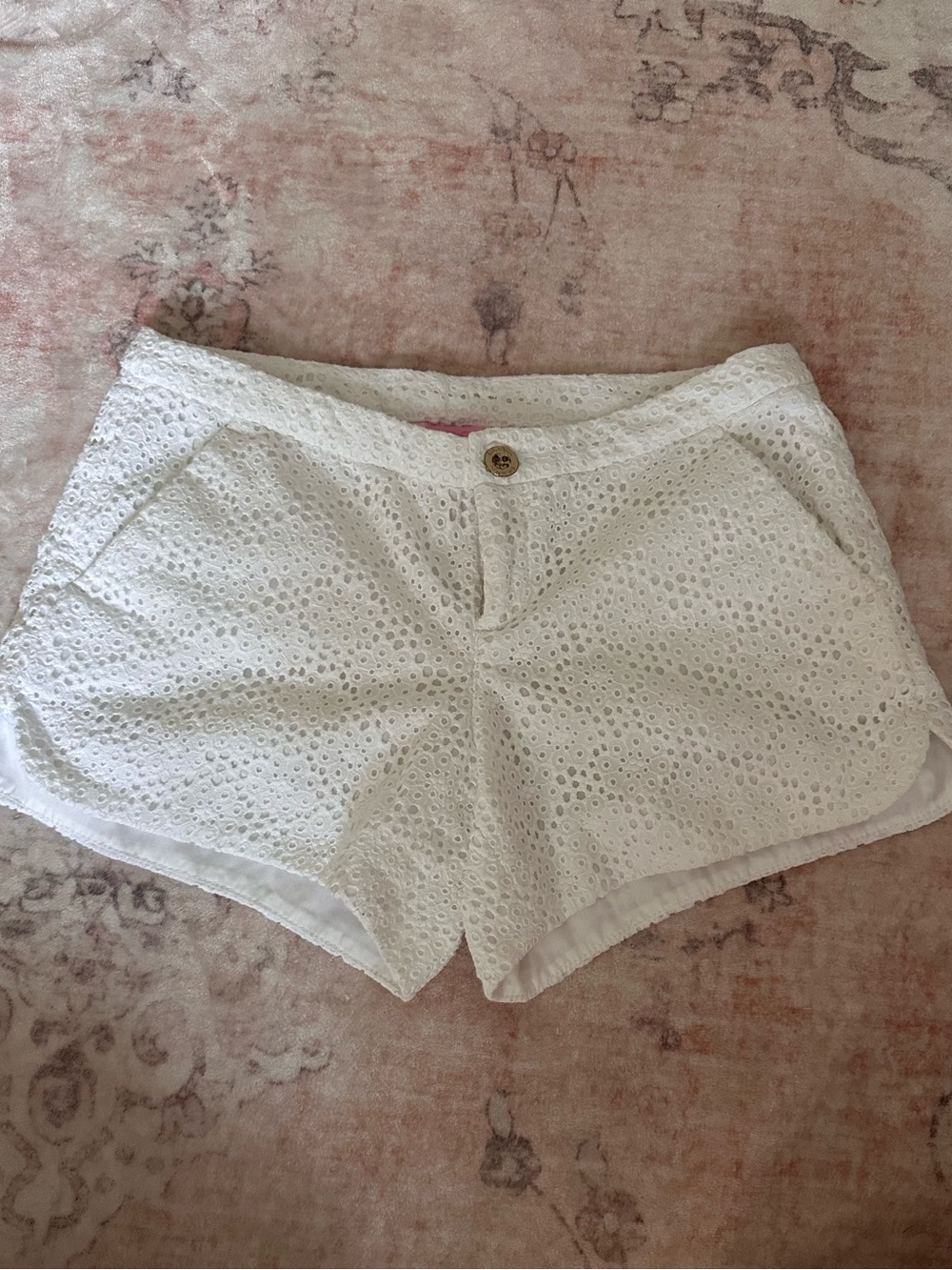 Lilly Pulitzer Adie White Eyelet Women’s Shorts